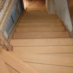 No,051　鉄骨階段撤去・ウリン材で階段製作、設置しました。